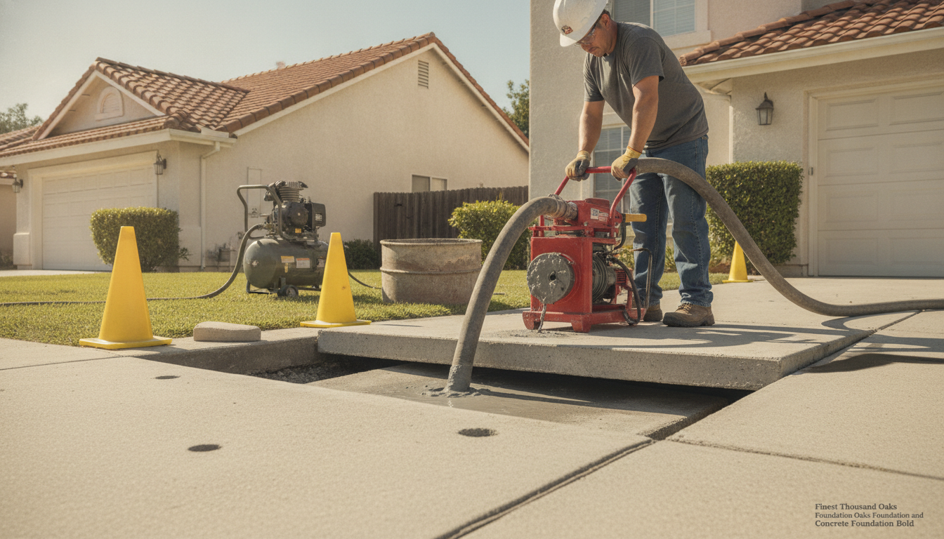 Slab Leveling & Mudjacking